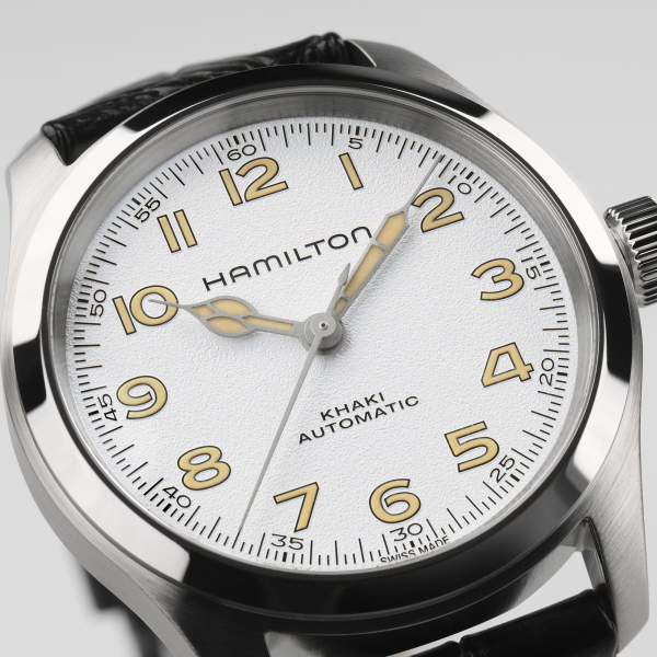Montre Hamilton Khaki Field Murph cadran blanc 38mm