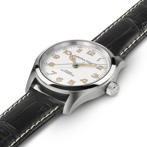 Montre Hamilton Khaki Field Murph cadran blanc 38mm