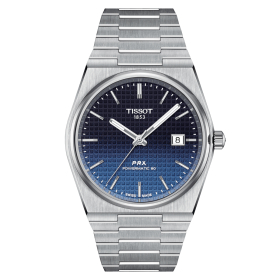 Montre Tissot PRX Powermatic 80 Bracelet Acier Cadran Noir Caméléon