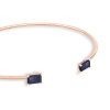 Bracelet Ginette NY Midnight Diamond & Blue Sandstone