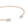 Bracelet Ginette NY Midnight Diamond & Diamant