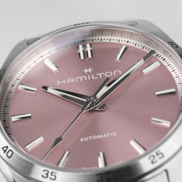 Montre Hamilton Jazzmaster Performer Auto 34mm Cadran Rose