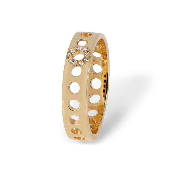 Bague Tom G Serge Or Jaune Et Diamants