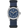 Montre Hamilton Khaki Field Expedition Auto Bracelet Textile Bleu