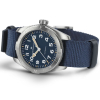Montre Hamilton Khaki Field Expedition Auto Bracelet Textile Bleu