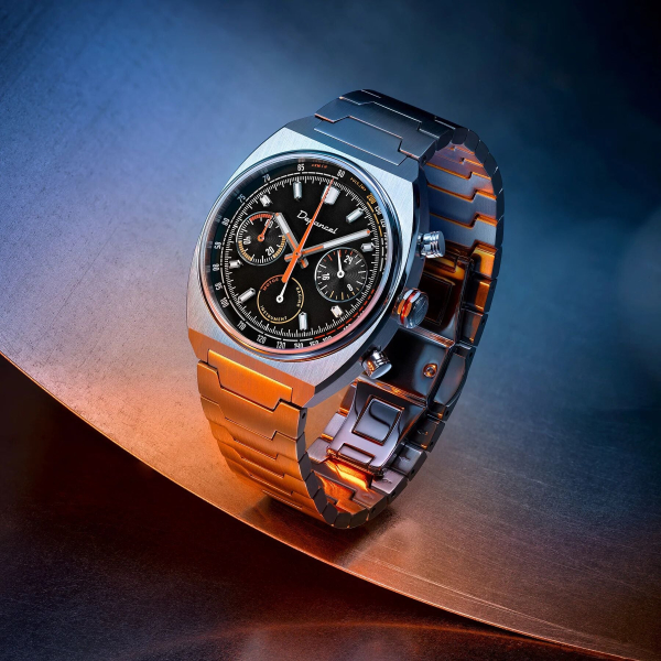 copy of Montre Depancel Série R - F-BACK - DUSK BLUE Bracelet Cuir