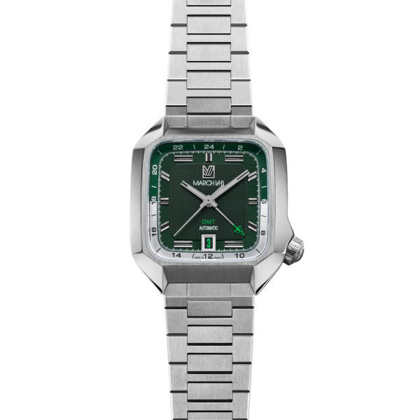 Montre MARCH LA.B AM2 GMT Automatique Grall Bracelet Acier
