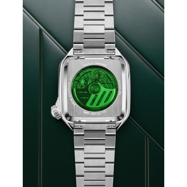Montre MARCH LA.B AM2 GMT Automatique Black Bracelet Acier