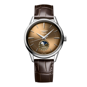 Montre Longines Flagship Heritage Moonphase Cadran Beige