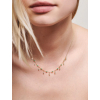 Collier Stone Paris Hope Or Jaune Diamants et Emeraudes