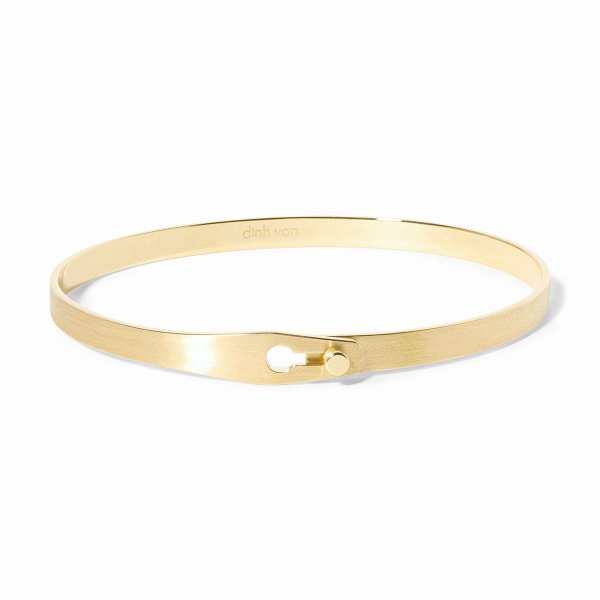 Bracelet Dinh Van Serrure Jonc Or Jaune et diamant