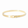 Bracelet Dinh Van Serrure Jonc Or Jaune brossé