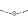 Bracelet Redline ILLUSION sur chaîne or noir diamant 0.05ct