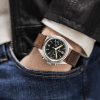 Bracelet Hamilton 22mm Khaki Aviation Cuir Marron