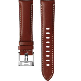 Bracelet Hamilton 22mm Khaki Aviation Cuir Marron