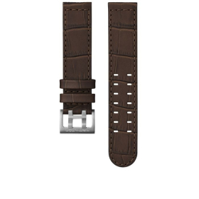 Bracelet Hamilton 20mm Khaki Aviation Cuir Marron