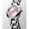 Montre Longines PrimaLuna Cadran Rose Index Diamants