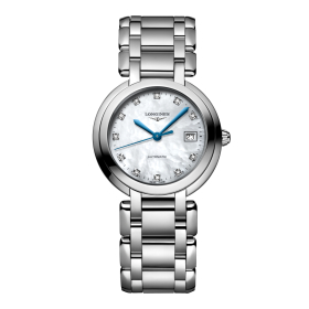 Montre Longines PrimaLuna Cadran Nacre Index Diamants