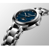 Montre Longines PrimaLuna Moonphase Cadran Nacre Bleue Index Diamants