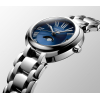 Montre Longines PrimaLuna Moonphase Cadran Bleu Index chiffres Romains