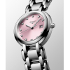 Montre Longines PrimaLuna Quartz Cadran Rose Index Diamants