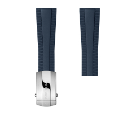 BRACELET BREITLING EN CAOUTCHOUC BLEU - 22 MM