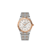 Montre Femme Breitling 28 Cadran Nacre Noire Or Rose Diamants