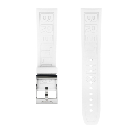 BRACELET BREITLING EN CAOUTCHOUC DIVER PRO BLANC - 22 MM