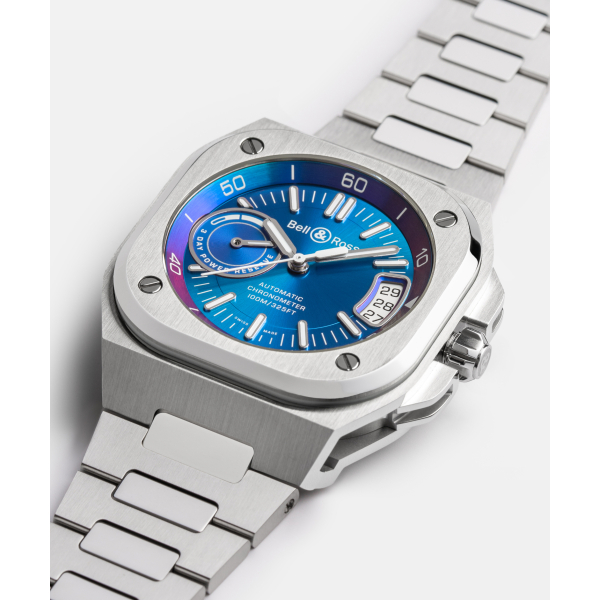 Montre BELL & ROSS Iridescent Bracelet Acier