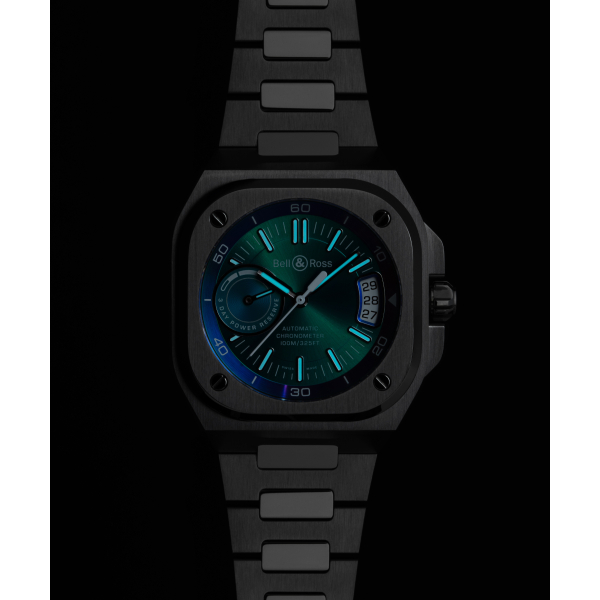 Montre BELL & ROSS Iridescent Bracelet Acier