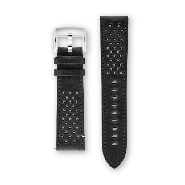 Bracelet Depancel Cuir - Racing Noir - 20mm