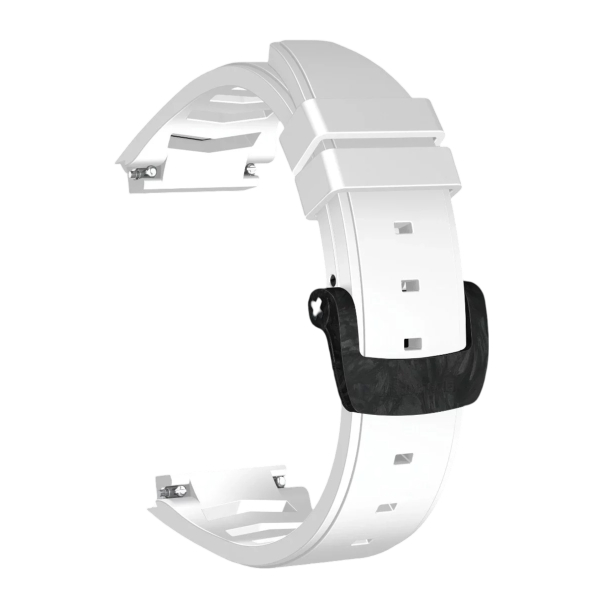 Bracelet Blackout Concept XP1 Royal Caoutchouc Blanc