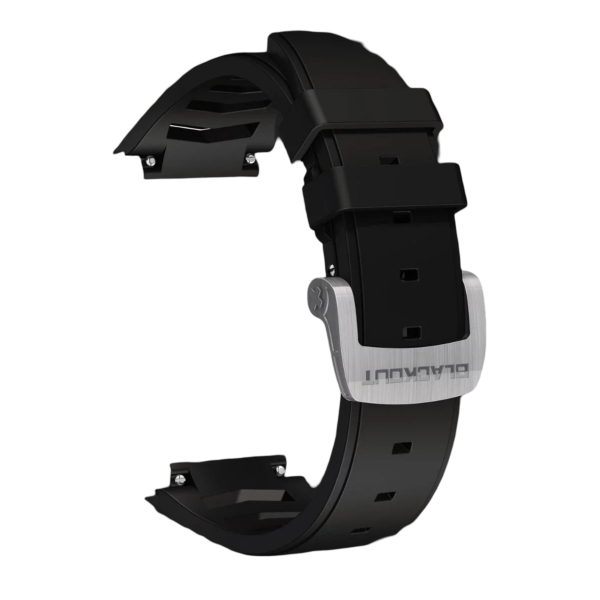 Bracelet Blackout Concept XP1 Royal Caoutchouc Noir