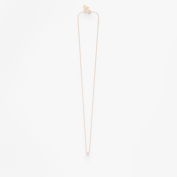 Collier Vanrycke Valentine Or Rose 18k et Diamant