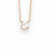 Collier Vanrycke Valentine Or Rose 18k et Diamant