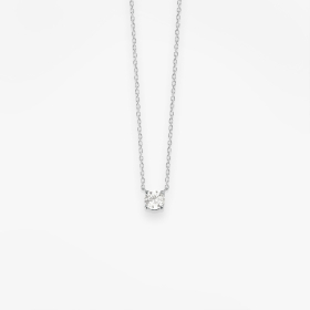 Collier Vanrycke Valentine Or Blanc 18k et Diamant