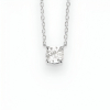 Collier Vanrycke Valentine Or Blanc 18k et Diamant