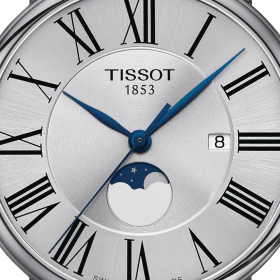 Montre Tissot Chemin des Tourelles Powermatic 80 Cadran Argent Bracelet Acier