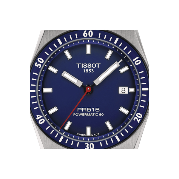 Montre Tissot PRS 516 Automatic Chronograph Bracelet Cuir