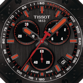 Montre Tissot T-Race MotoGP Bracelet Caoutchouc Rouge