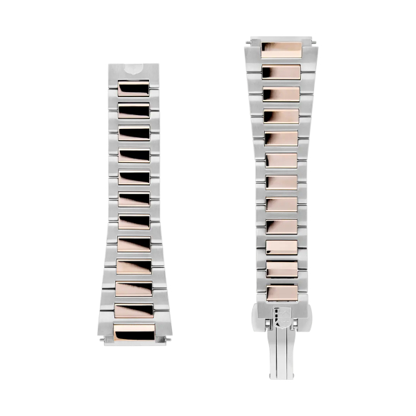 Bracelet Frederique Constant Acier Inoxydable Or Rose 21,5mm