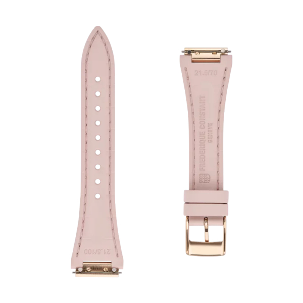 Bracelet Frederique Constant Rose Caoutchouc 21.5mm