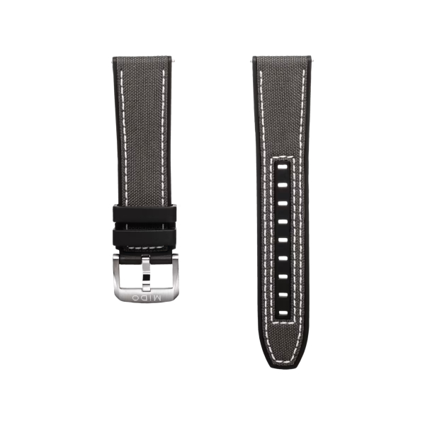 copy of Bracelet Mido Multifort TV Big Date Caoutchouc Bleu