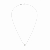 Collier Dinh Van Le Cube Diamant moyen modèle Or Blanc & Diamant
