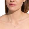 Collier Dinh Van Le Cube Diamant moyen modèle Or Blanc & Diamant
