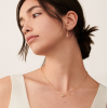 Collier Dinh Van Le Cube Diamant grand modèle or jaune 1 diamant 0,25 carat