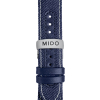 Bracelet Mido tissu bleu 21mm