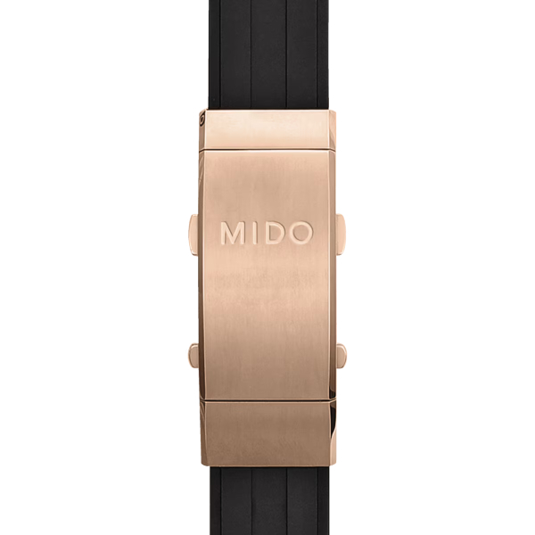 copy of Bracelet Mido Multifort TV Big Date Caoutchouc Bleu