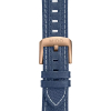 Bracelet Mido tissu bleu 21mm