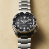 Montre Seiko 5 Automatique Noir Bracelet Métal